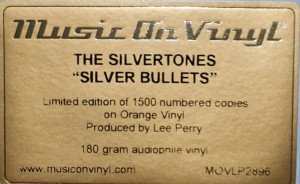 SILVERTONES - SILVER BULLETS (1973) - LP RENKLİ PLAK SIFIR MUSIC ON VINYL