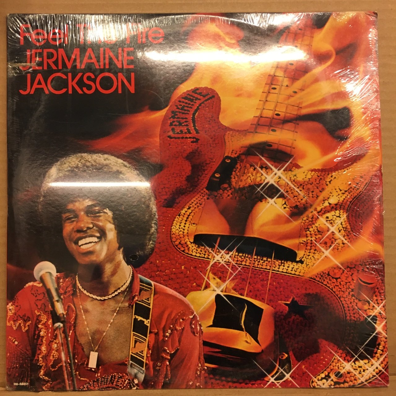 JERMAINE JACKSON - FEEL THE FIRE 1977 - LP SIFIR PLAK