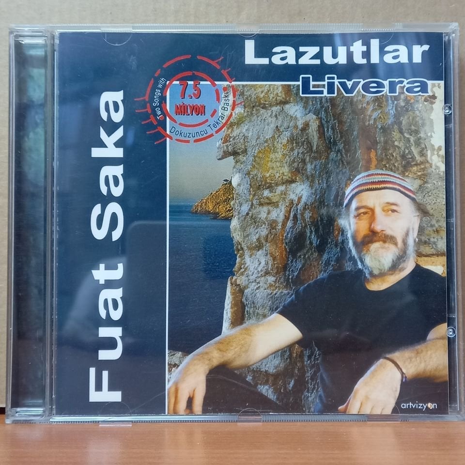 FUAT SAKA - LAZUTLAR / LİVERA (2004) - CD KALAN MÜZİK 2.EL