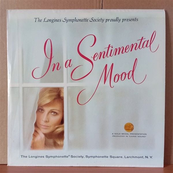 IN A SENTIMENTAL MOOD / THE LONGINES SYMPHONETTE SOCIETY (1967) - LP 2.EL PLAK