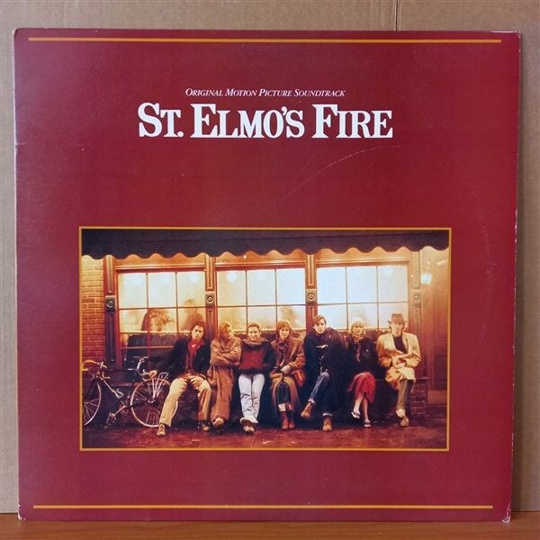 VARIOUS – ST. ELMO'S FIRE / ORIGINAL MOTION PICTURE SOUNDTRACK / JOHN PAR, BILLY SQUIER, ELEFANTE, FEE WAYBILL, JON ANDERSON, DAVID FOSTER, AIRPLAY (1985) - LP 2.EL PLAK