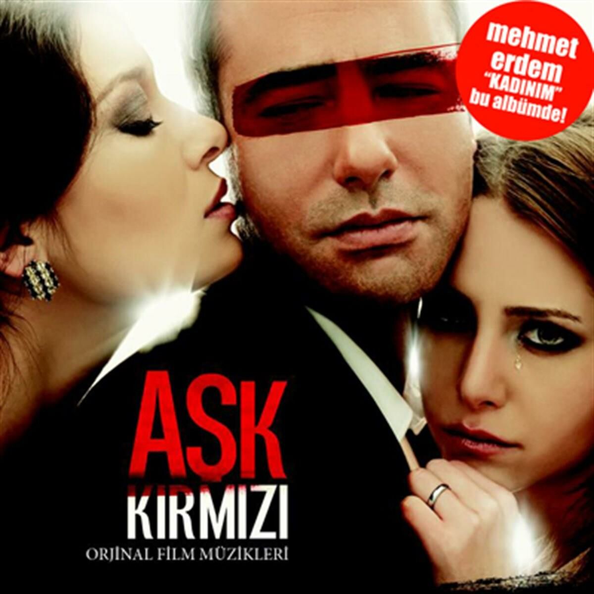 AŞK KIRMIZI - ORİJİNAL FİLM MÜZİKLERİ / SOUNDTRACK - MEHMET ERDEM (2013) - CD AMBALAJINDA SIFIR