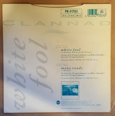 CLANNAD - WHITE FOOL / MANY ROADS (1987) - 7'' 45 DEVİR SINGLE PLAK