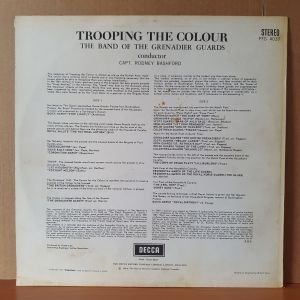 TROOPING THE COLOUR / THE BAND OF THE GRENADIER GUARDS (1964) - LP 2.EL PLAK