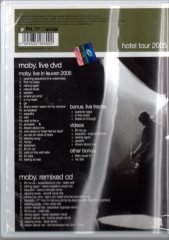 MOBY - LIVE HOTEL TOUR 2005 (2006) - DVD+CD 2.EL