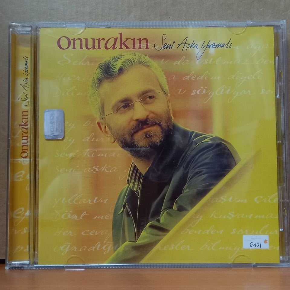 ONUR AKIN - SENİ AŞKA YAZMALI - CD 2.EL