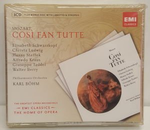 MOZART - COSI FAN TUTTE / KARL BÖHM,SCHWARZKOPF,LUDWIG,STEFFEK,KRAUS (2009) - 3CD SIFIR