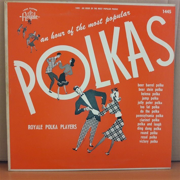 POLKAS - ROYALE POLKA PLAYERS - LP 2.EL PLAK