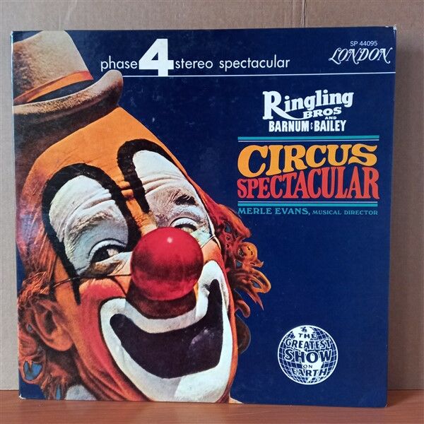 CIRCUS SPECTACULAR / MERLE EVANS (1969) - LP 2.EL PLAK