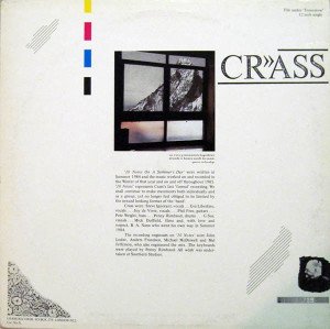 CRASS – 10 NOTES ON A SUMMER'S DAY (1986) LP 2006 SIFIR PLAK