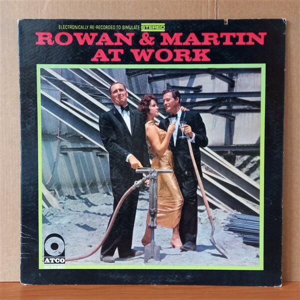 ROWAN & MARTIN – AT WORK (1968) - LP 2.EL PLAK
