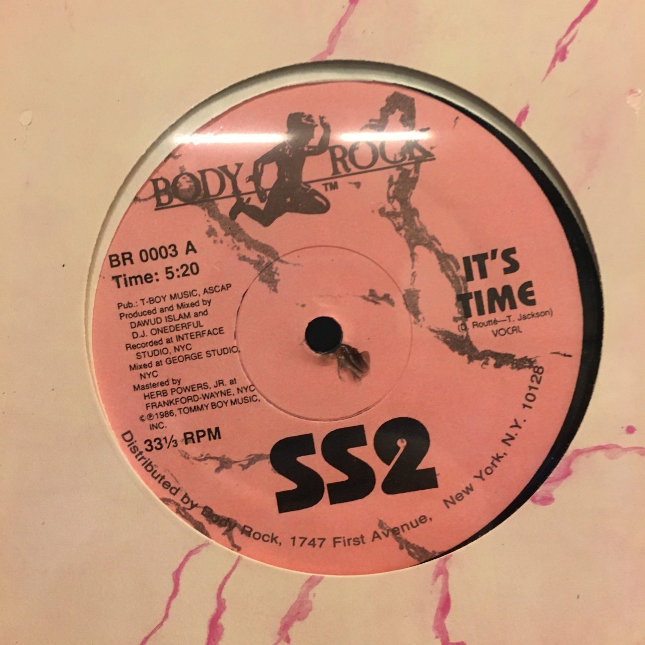 SS2 - IT'S TIME (1986) 12'' MAXISINGLE