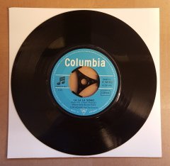 CLIFF RICHARD & THE SHADOWS - TIME DRAGS BY - LA LA LA SONG (1966) - 7'' 45 DEVİR SINGLE PLAK
