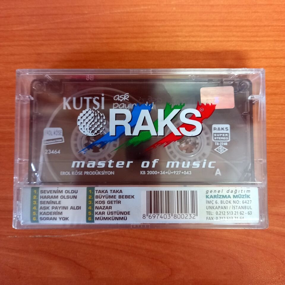 KUTSİ - AŞK PAYINI ALDI (2000) - KASET SIFIR