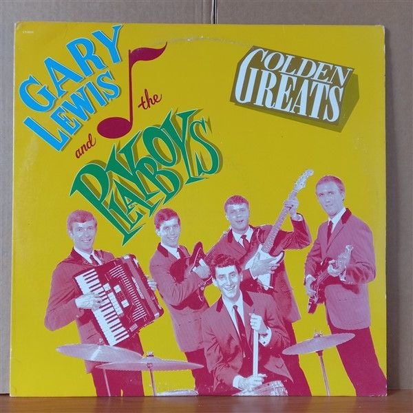 GARY LEWIS & THE PLAYBOYS – GOLDEN GREATS - LP 2.EL PLAK