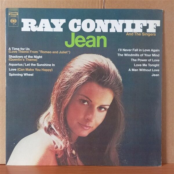 RAY CONNIFF AND THE SINGERS – JEAN (1969) - LP 2.EL PLAK