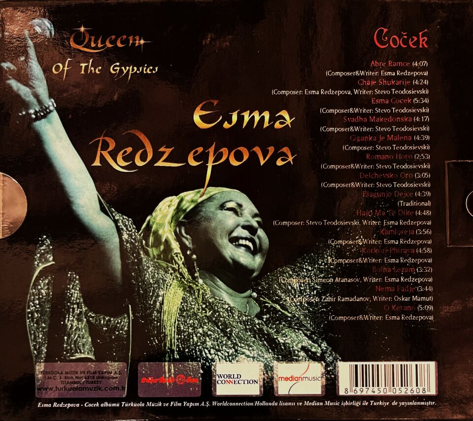 ESMA REDZEPOVA - COCEK / QUEEN OF THE GYPSIES - CD AMBALAJINDA SIFIR