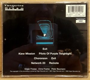 TANGERINE DREAM – EXIT (1981) - CD 2.EL