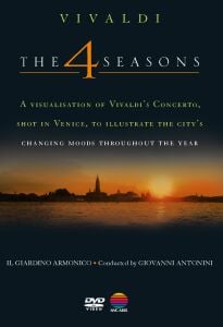VIVALDI - THE 4 SEASONS - GIOVANNI ANTONINI (1994) - DVD SIFIR