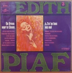 EDITH PIAF - DE BRAVO POUR LE CLOWN... À J'M'EN FOUS PAS MAL - PLAK 2.EL