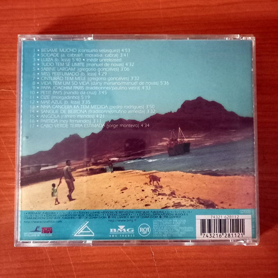 CESARIA EVORA – BEST OF (1998) - CD 2.EL