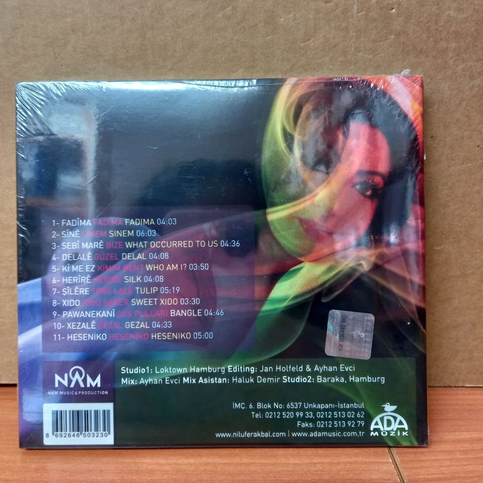 NİLÜFER AKBAL - HERİRE (2019) - CD SIFIR
