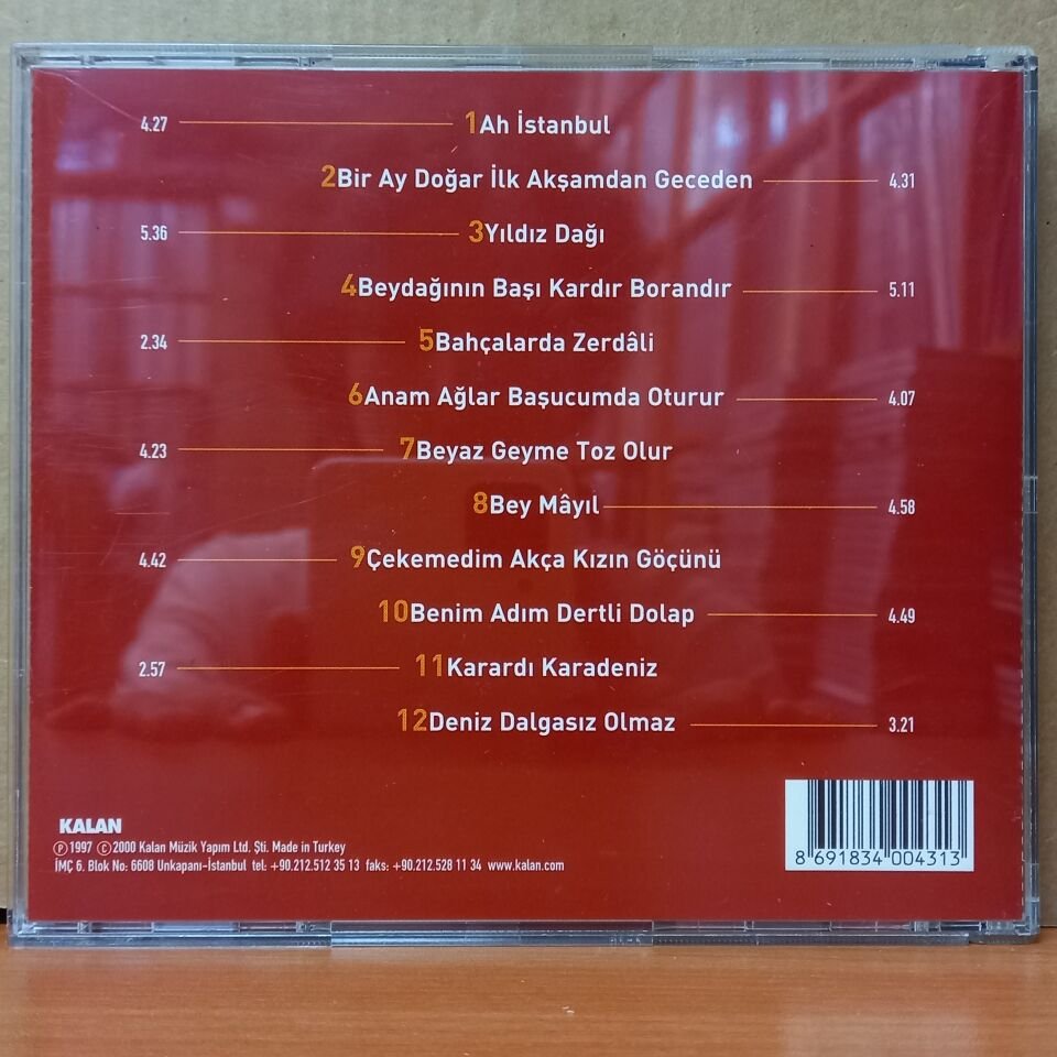 CENGİZ ÖZKAN - AH İSTANBUL (2000) - CD 2.EL