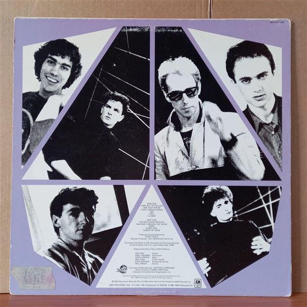 SPLIT ENZ – WAIATA (1981) - LP 2.EL PLAK