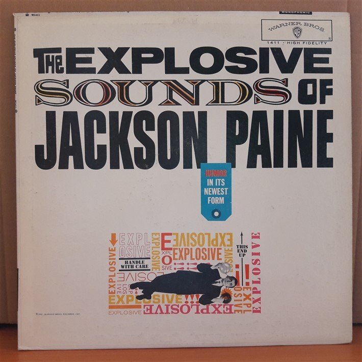 EXPLOSIVE SOUNDS OF JACKSON PAINE - LP 2.EL PLAK