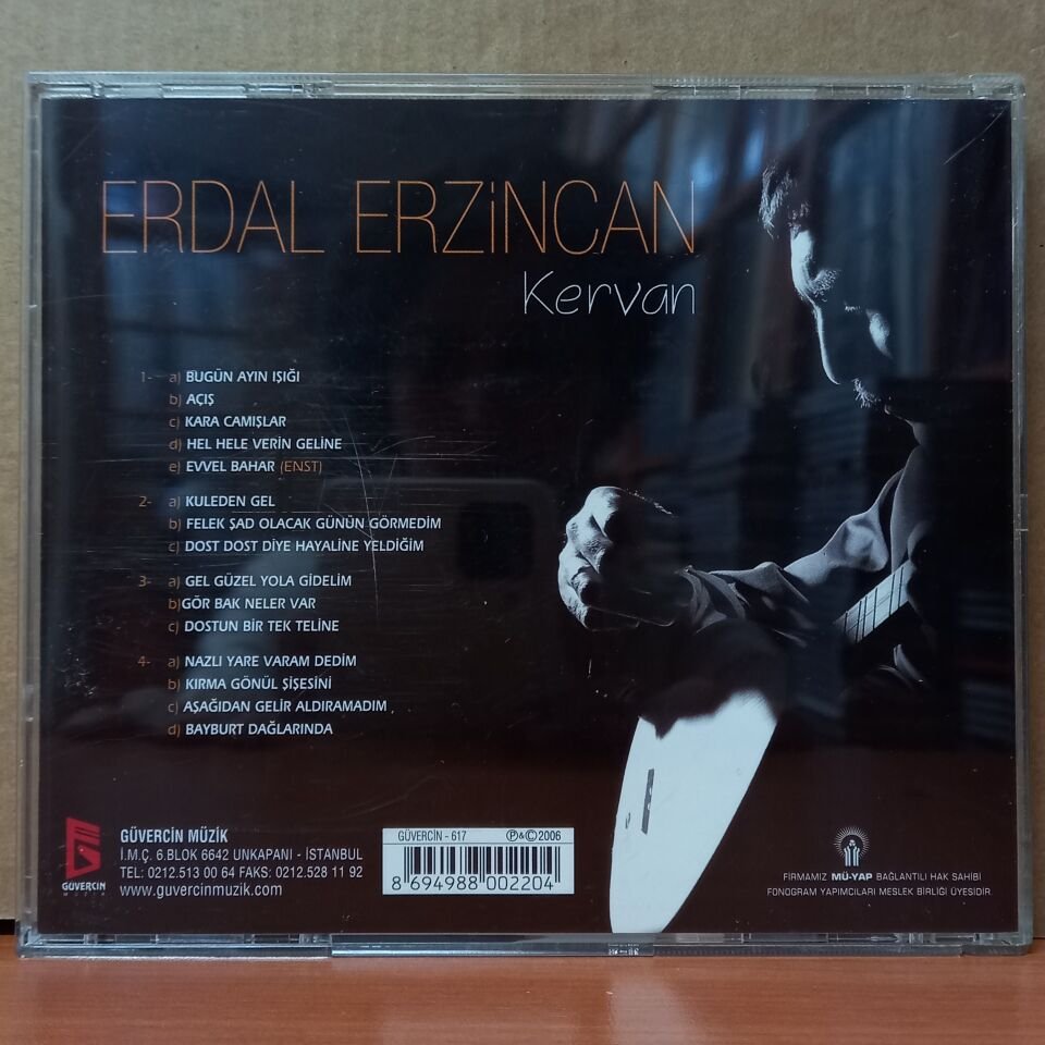 ERDAL ERZİNCAN - KERVAN (2006) - CD 2.EL