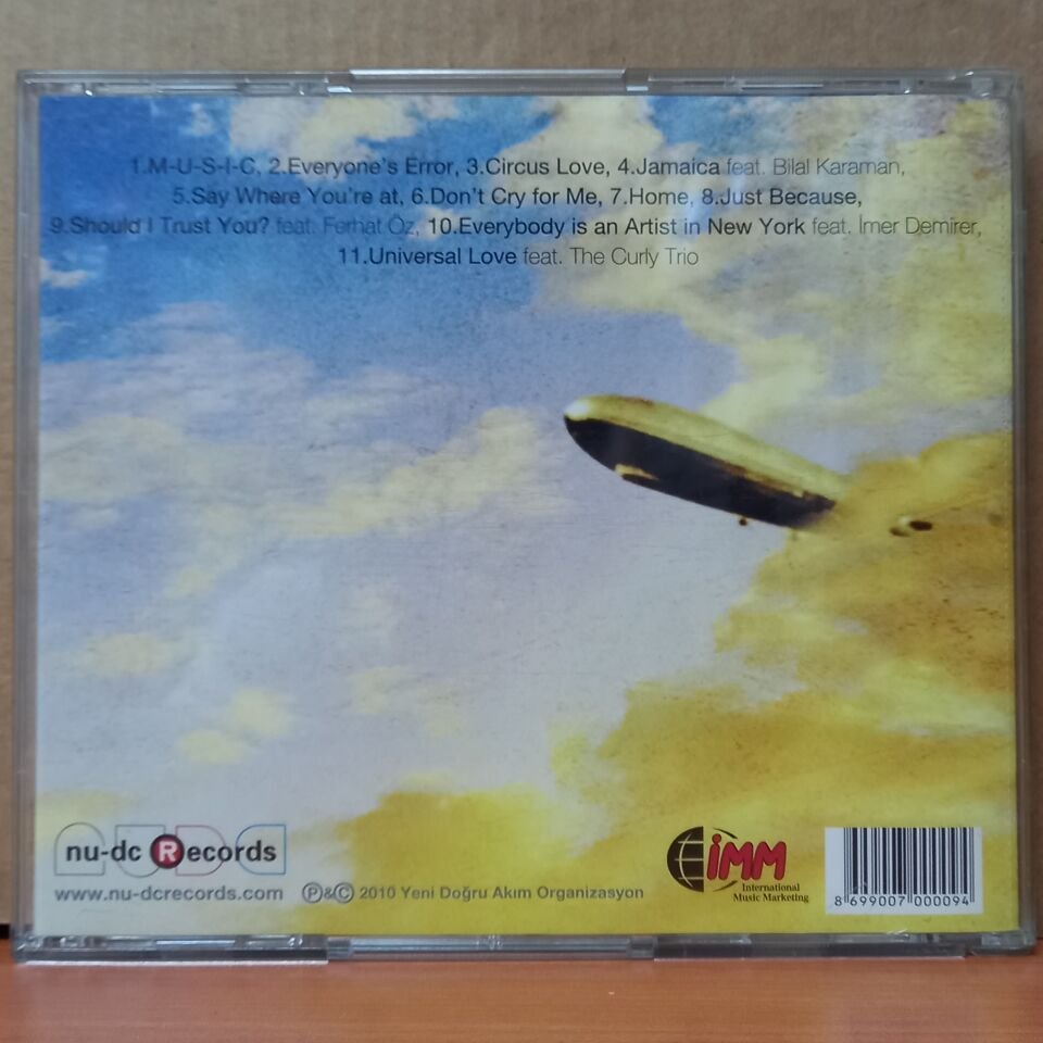 ELİF ÇAĞLAR - MUSIC (2010) - CD 2.EL