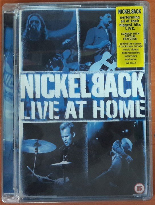 NICKELBACK - LIVE AT HOME (2002) - JEWELCASE DVD 2.EL