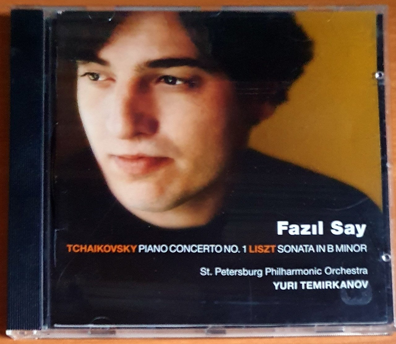 FAZIL SAY / TCHAIKOVSKY PIANO CONCERTOS NO.1, LISZT SONATA IN B MINOR / ST. PETERSBURG PHILHARMONIC ORCHESTRA, YURI TEMIRKANOV (2001) - CD 2.EL