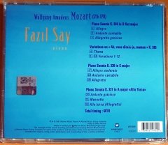 FAZIL SAY / MOZART: PIANO SONATAS & VARIATIONS (1997) - CD 2.EL