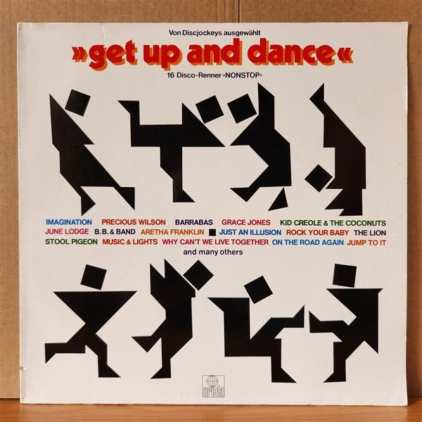 GET UP AND DANCE / IMAGINATION, BARRABAS, GRACE JONES, ARETHA FRANKLIN (1982) - LP 2.EL PLAK