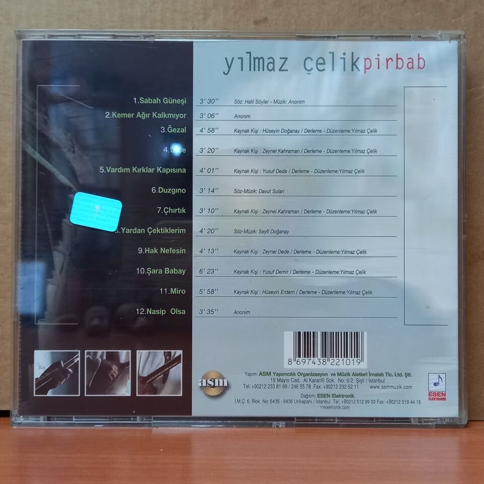 YILMAZ ÇELİK - PİRBAB (2002) - CD 2.EL
