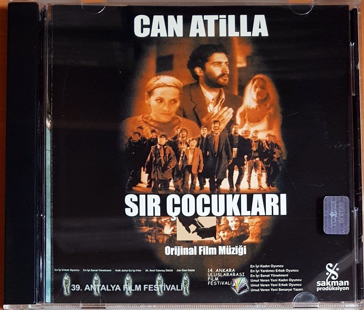 SIR ÇOCUKLARI ORJİNAL FİLM MÜZİĞİ / CAN ATİLLA (2002) CD 2.EL