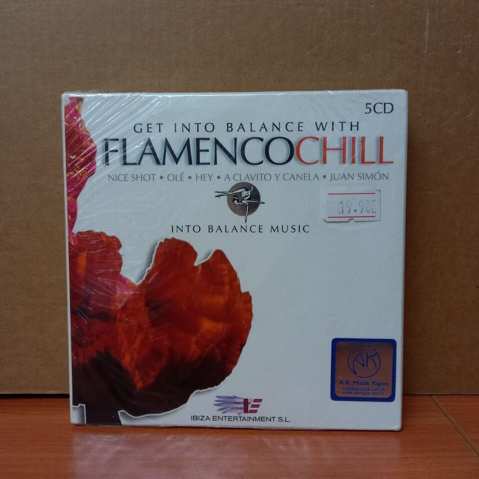 GET INTO BALANCE WITH FLAMENCO CHILL / NICE SHOT, HEY, JUAN SIMON - 5CD SIFIR