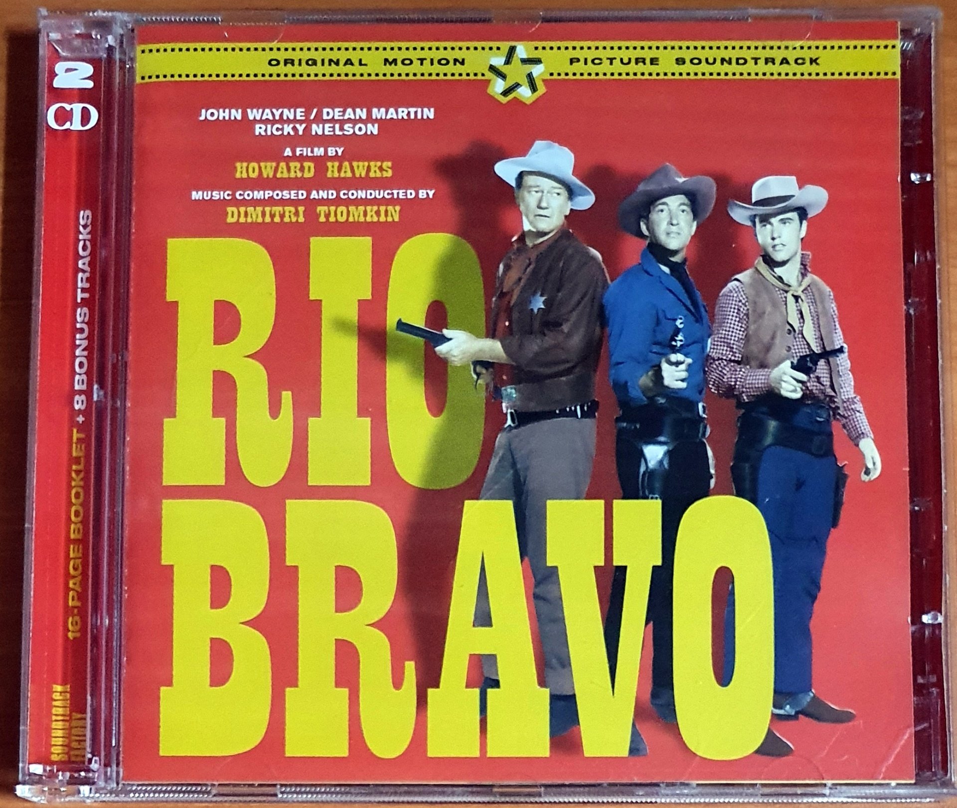 RIO BRAVO SOUNDTRACK / DIMITRI TIOMKIN (2017) - 2CD 2.EL
