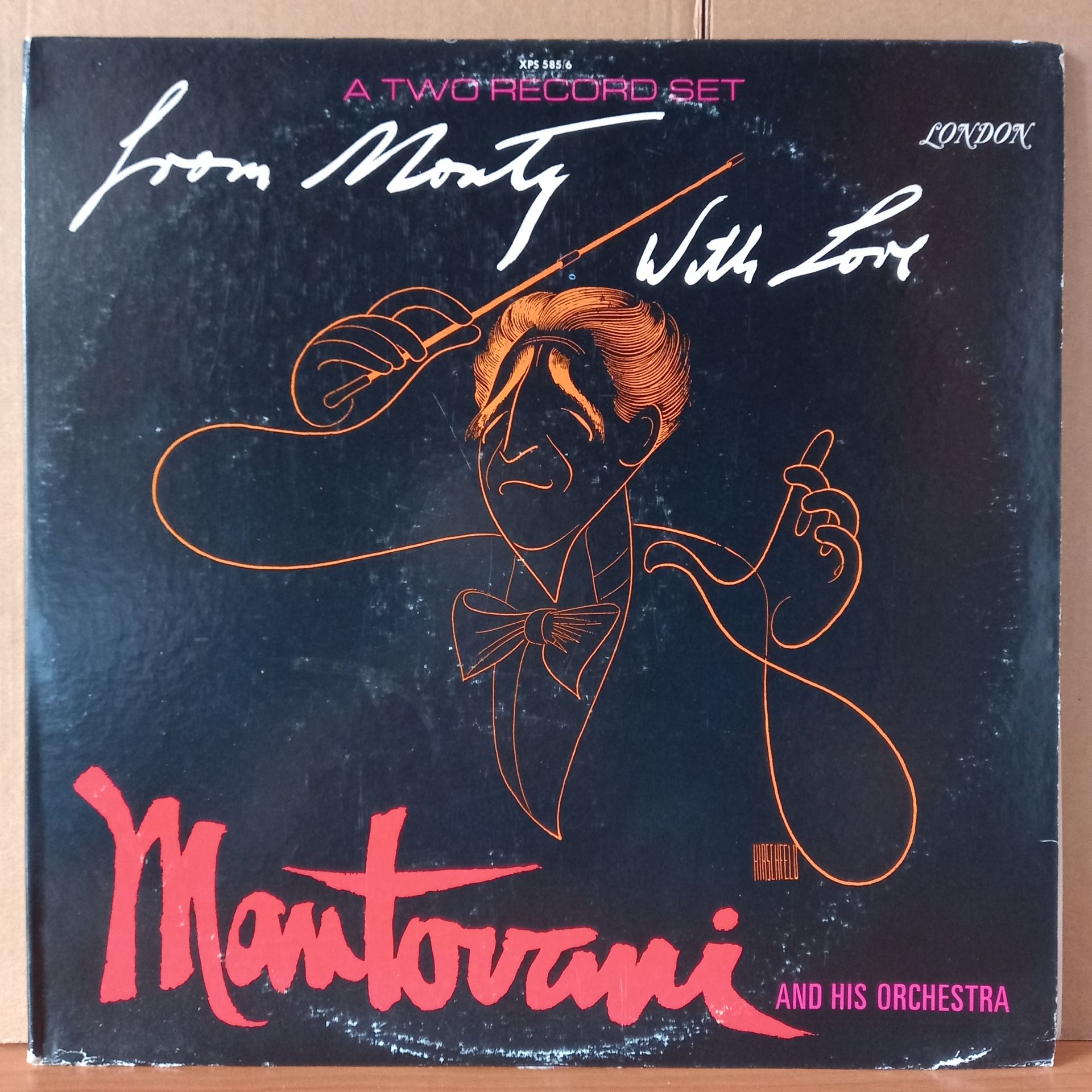 MANTOVANI AND HIS ORCHESTRA – FROM MONTY, WITH LOVE (1971) - 2LP 2.EL PLAK