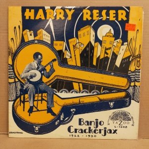 HARRY RESER - BANJO CRACKERJAX 1922-1930 (1975) - LP 2.EL PLAK