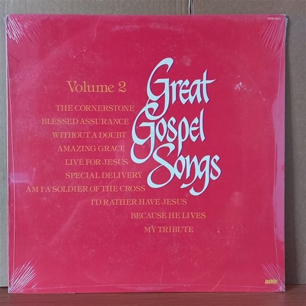 GREAT GOSPEL SONGS VOLUME 2 / TOM NETHERTON, ANITA KERR, B.J. THOMAS, BILLY PRESTON, EVIE, HONEYTREE (1980) - LP DÖNEM BASKISI SIFIR PLAK