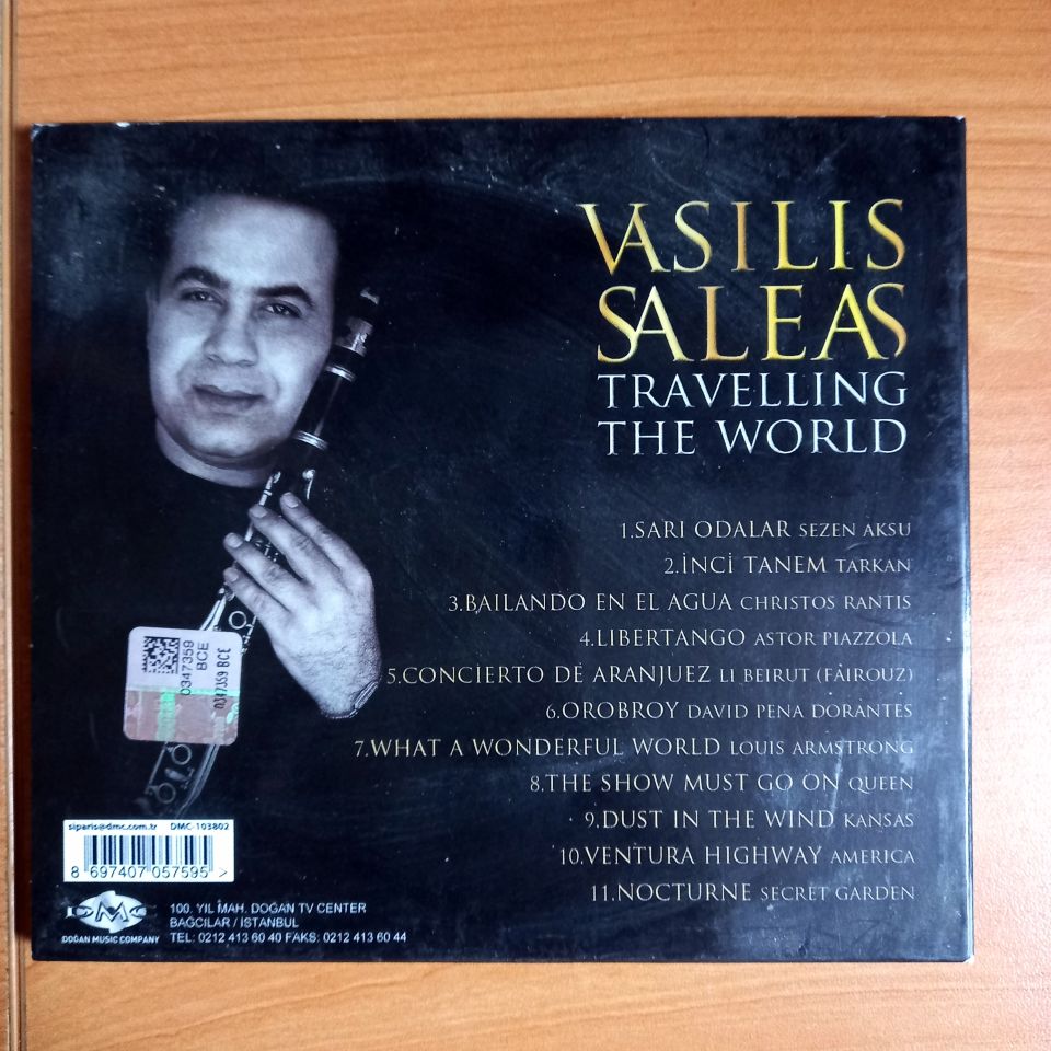 VASILIS SALEAS – TRAVELLING THE WORLD (2013) - CD 2.EL
