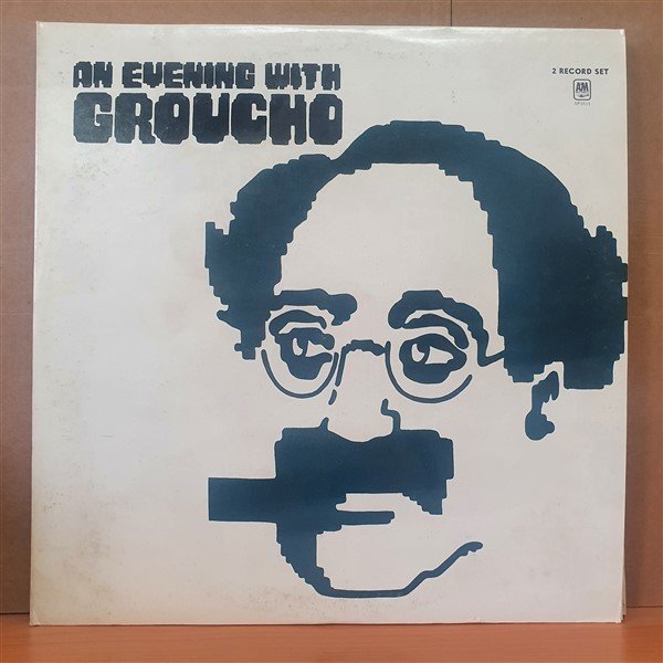 GROUCHO MARX - AN EVENING WITH GROUCHO (1972) - 2LP 2.EL PLAK