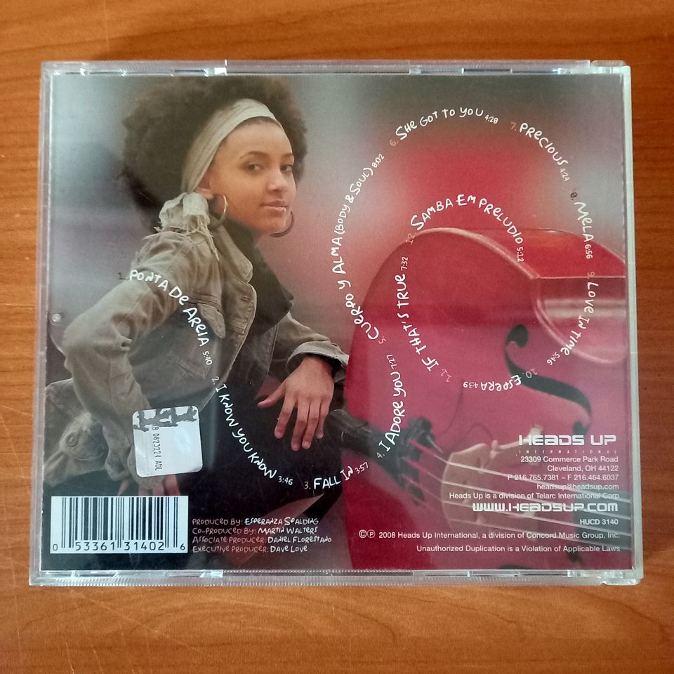 ESPERANZA SPALDING – ESPERANZA (2008) - CD 2.EL