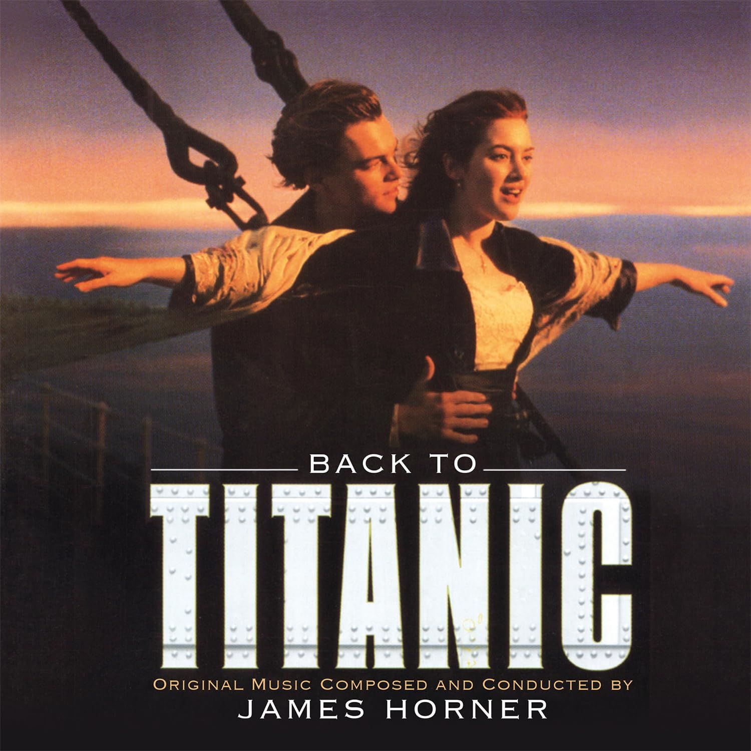 BACK TO TITANIC - SOUNDTRACK / JAMES HORNER (1998) - 2LP 180GR SILVER & BLACK MARBLED COLOURED 2023 LIMITED NUMBERED EDITION SIFIR PLAK