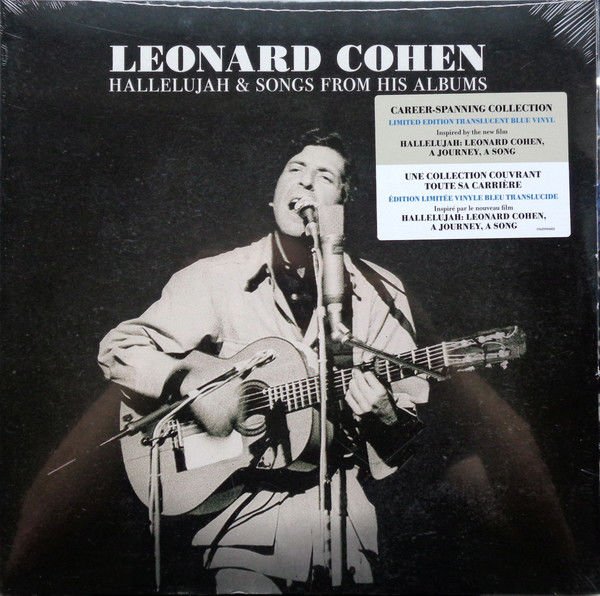 LEONARD COHEN – HALLELUJAH & SONGS FROM HIS ALBUMS (2022) - 2LP LIMITED EDITION TRANSLUCENT BLUE VINYL SIFIR PLAK