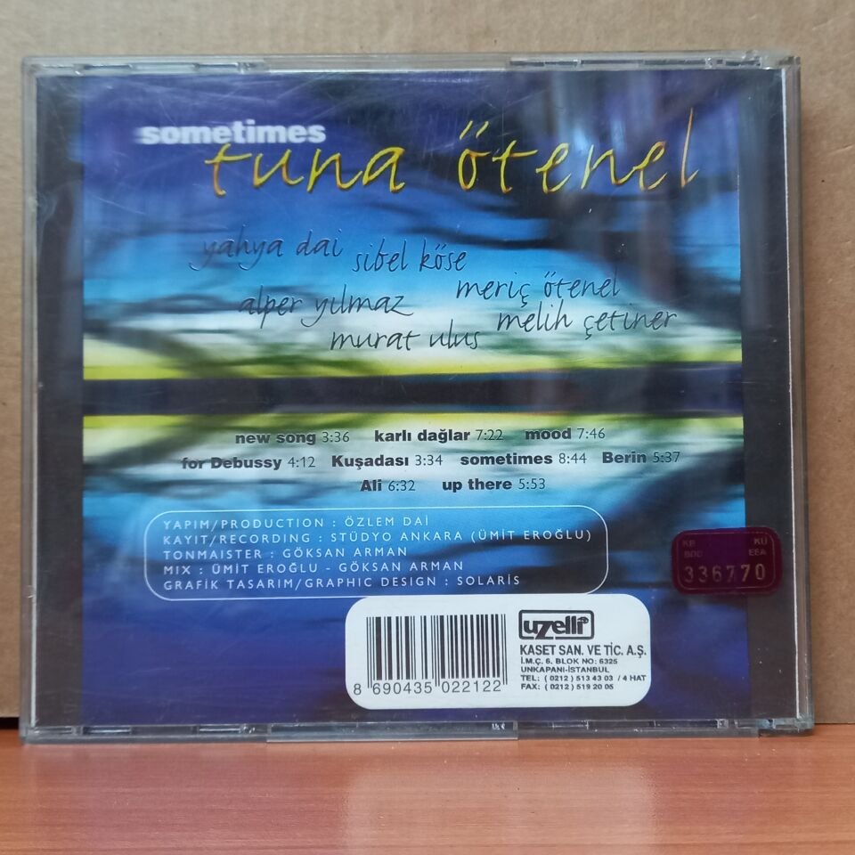 TUNA ÖTENEL – SOMETIMES (1995) - CD 2.EL