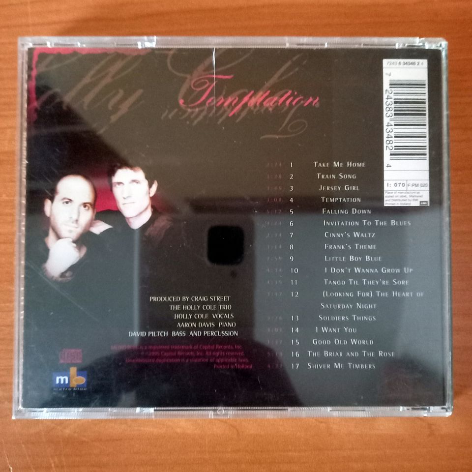 HOLLY COLE – TEMPTATION (1995) - CD 2.EL