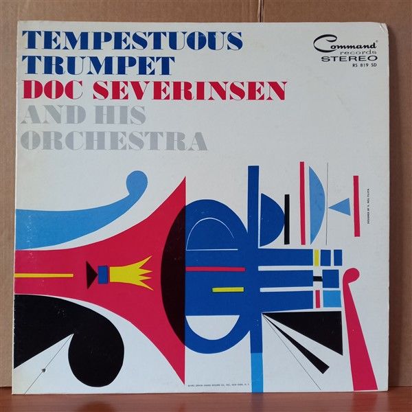 DOC SEVERINSEN AND HIS ORCHESTRA – TEMPESTUOUS TRUMPET (1961) - LP 2.EL PLAK